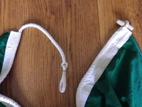 RHODESIAN- UDI ORIGINAL FLAG - GOOD CONDITION MADE BY WILLIAM SMITH & GOUROCK (X1827)