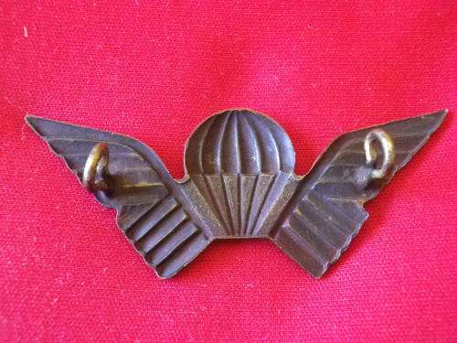 RHODESIA - SELOUS SCOUTS BRONZE WING - UNNUMBERED - MADE FROM ORIGINAL DIE   ( 4160)