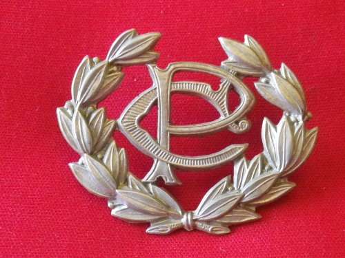SA - CAPE POLICE  -   W/M CAP BADGE  OWEN 1843   (4454)
