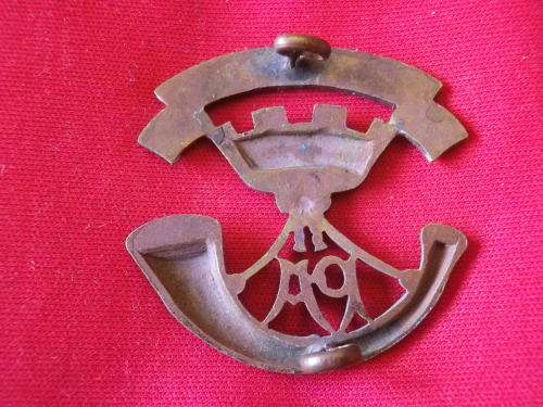 GREAT BRITAIN - SOMERSET (PRINCE ALBERT'S) LIGHT INFANTRY BRONZE CAP BADGE   (4489)