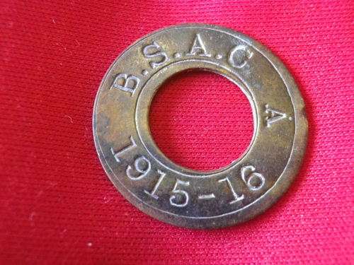 BRITISH SOUTH AFRICA COMPANY. - BSACo -  HUT TAX TOKEN  FOR FEMALE 1915-16  - AREA "A"  - (4546)