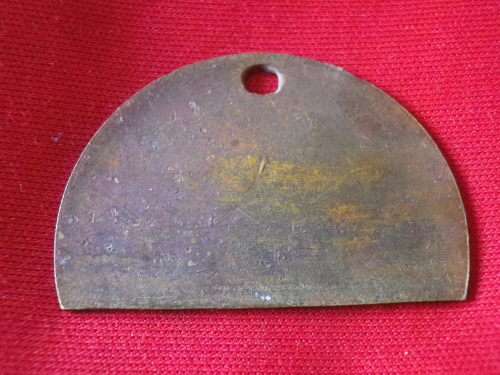 BRITISH SOUTH AFRICA COMPANY. - BSACo -  HUT TAX TOKEN  FOR MALE 1913-14  - AREA "A"  - (4543)