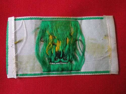 RHODESIA ARMY - SILK EMBROIDERED ARM / BREAST BADGE - UID PERIOD  RARE - (4597)