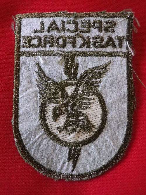SAP - SPECIAL TASK FORCE - OBSOLETE RH PATCH (SUBDUED) - BORDER WAR PERIOD- DINNES 3476  (101)