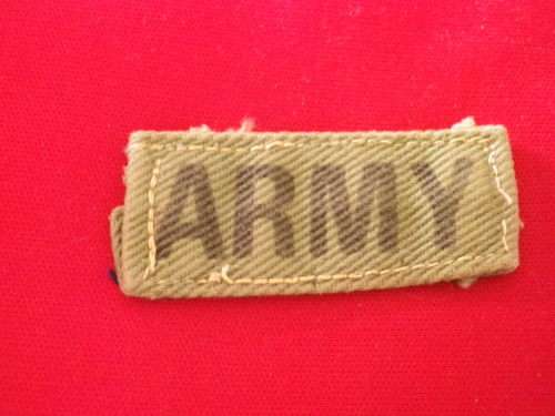 RHODESIAN ARMY - 1ST PATTERN SHOULDER / BREAST PATCH   (4741)