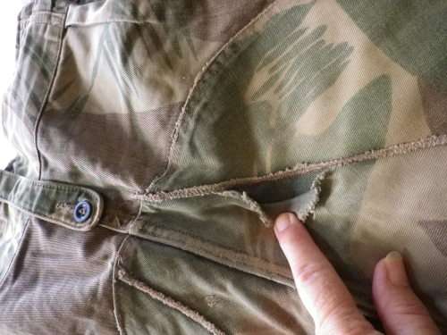 RHODESIAN ARMY CAMO LONGS - INNER LEG 84CM/33" WAIST 83CM/32.5" (4914)