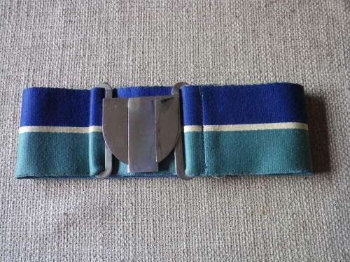 RHODESIAN PSYCHOLOGICAL OPERATIONS UNIT -  STABLE BELT - SIZE M - UNCOMMON   (4975)