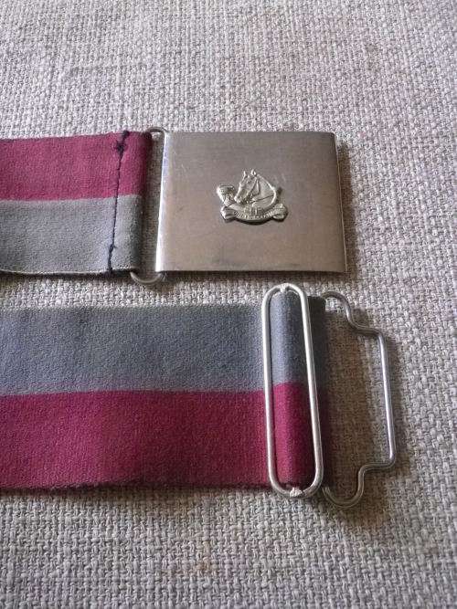 RHODESIA - GREY'S SCOUTS STABLE BELT - RARE - INSCRIBED - MAX LENGTH 97 CM/ 38.25"  (4995)