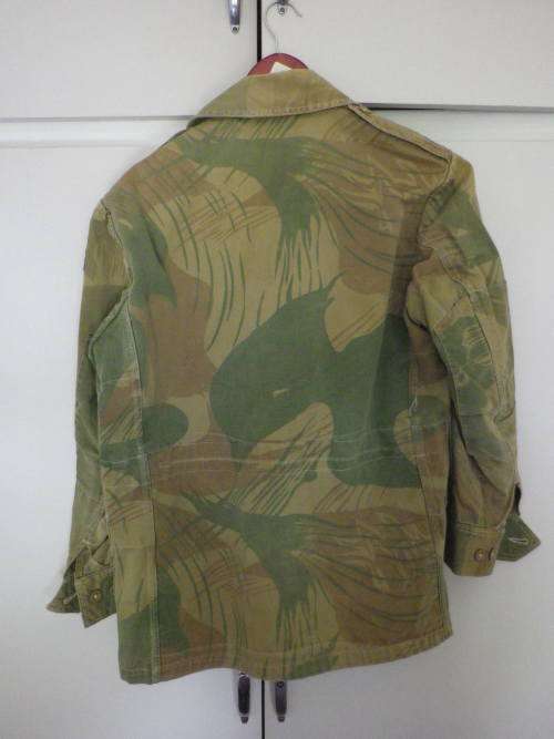 RHODESIA - BSAP PATU BUSH JACKET - LATER DYED FOR SUBDUED EFFECT -   SEE INFO BELOW  (5273)