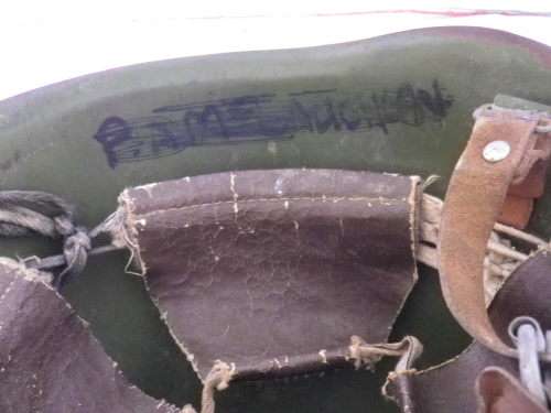 USSR - SOVIET RUSSIA SSH-68 HELMET, AS USED BY MPLA IN BORDER WAR    (3550)