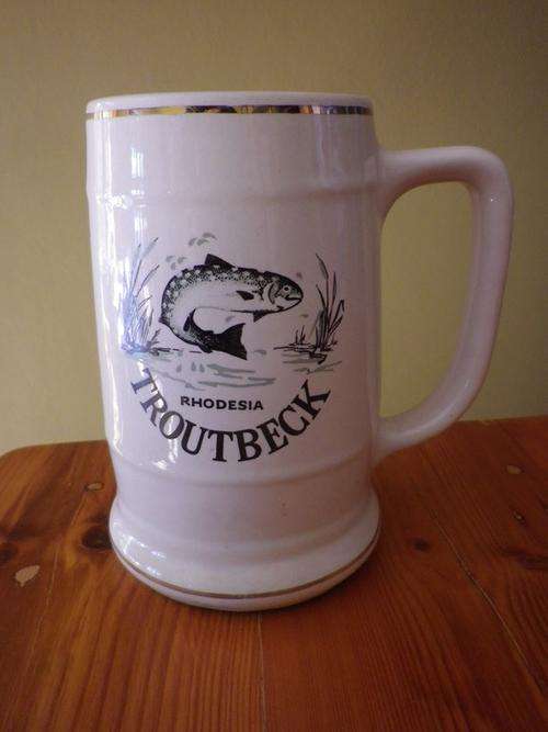 RHODESIA - COMMEMORATIVE BEER MUG