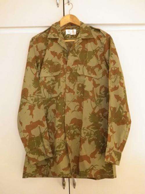 SA / SWA BORDER WAR PERIOD CAMO LONG SLEEVED SHIRT - AS WORN BY SWA POLICE KOEVOET UNIT