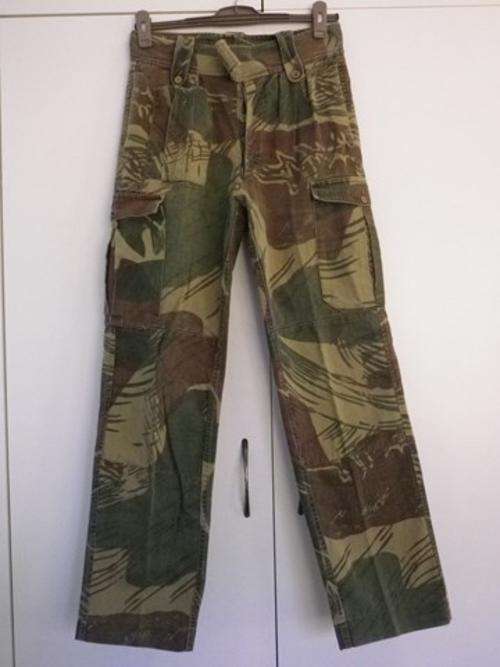 RHODESIA - BUSH WAR PERIOD CAMO TROUSERS