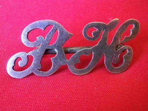 SA - BRABANTS HORSE SILVER SLOUCH HAT BADGE -  BOER WAR (OWEN 1720)
