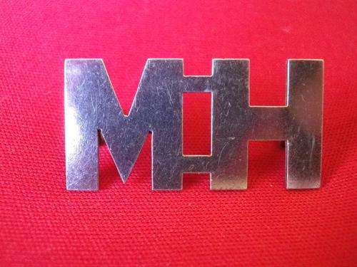 SA MARSHALL'S HORSE  ? - W/M SLOUCH HAT BADGE -  BOER WAR