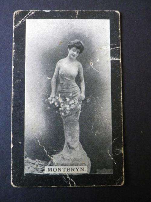 LAMBERT AND BUTLER'S CIGARETTE CARD - "MONTBRYN"