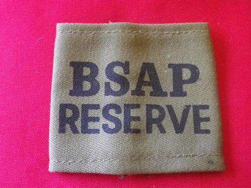 RHODESIA BSAP RESERVISTS EPAULETTE SLIP ON - UDI PERIOD