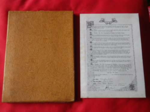 RHODESIAN HISTORY MEDALLION VOLUME 5. BRONZE, INTERNAL SETTLEMENT. ORIGINAL BOX+ UDI PROCLAMATION 91