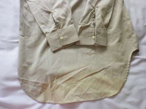 RHODESIAN ARMY -"SANDS" TROUSERS + SHIRT WITH RAR SHOULDER TITLES - BELONGED TO EX RAR MEMBER (3274)