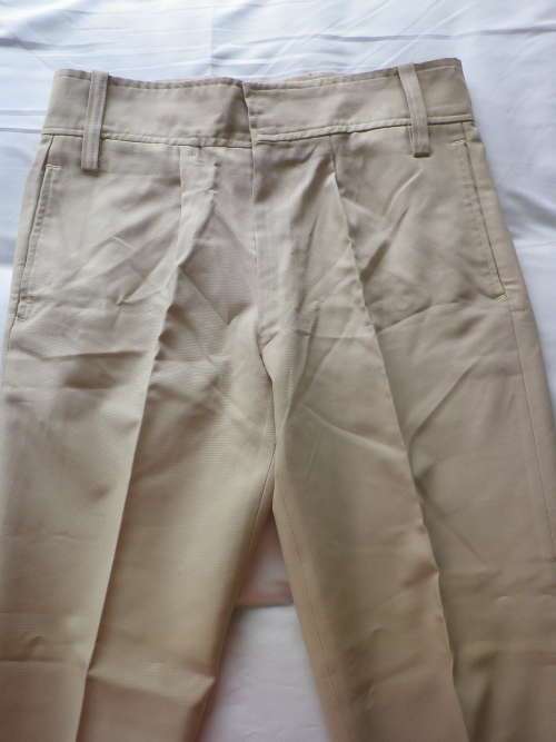 RHODESIAN ARMY -"SANDS" TROUSERS + SHIRT WITH RAR SHOULDER TITLES - BELONGED TO EX RAR MEMBER (3274)