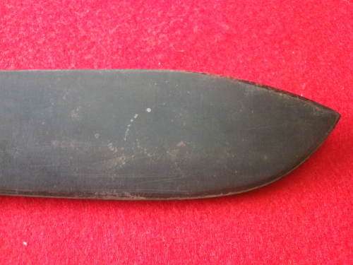 BRITISH RAF WW2 PILOTS SURVIVAL KNIFE - 27C / 2360 MOD MADE J NOWILL- SEE BELOW  (1008)