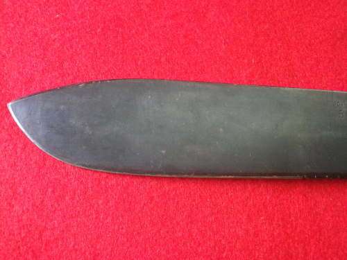 BRITISH RAF WW2 PILOTS SURVIVAL KNIFE - 27C / 2360 MOD MADE J NOWILL- SEE BELOW  (1008)
