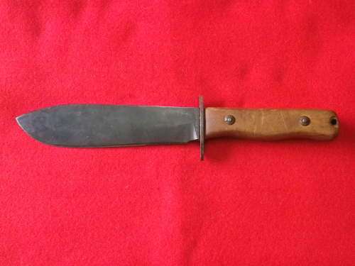 BRITISH RAF WW2 PILOTS SURVIVAL KNIFE - 27C / 2360 MOD MADE J NOWILL- SEE BELOW  (1008)