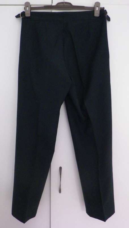 RHODESIAN ARMY -"GREENS" LONGS - INSCRIBED - WAIST 81 cm / 32" INNER LEG  70cm / 27.5"  (3305)
