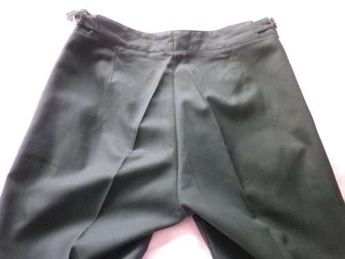 RHODESIAN ARMY -"GREENS" LONGS - INSCRIBED - WAIST 81 cm / 32" INNER LEG  70cm / 27.5"  (3305)