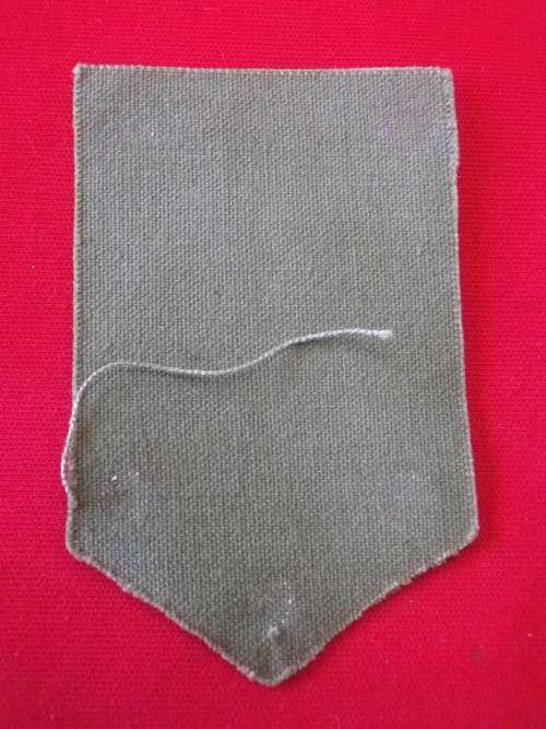 RHODESIA - GUARD FORCE CLOTH BADGE FOR CAMMO CAP    - UNCOMMON      (3452)
