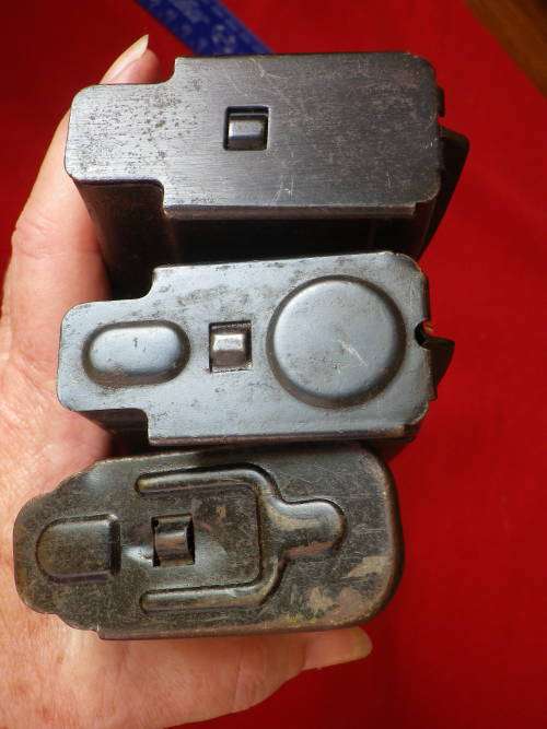 RHODESIAN BUSH WAR / SA BORDER WAR  - 3 X VARIETIES AK47 MAGS    (4022)
