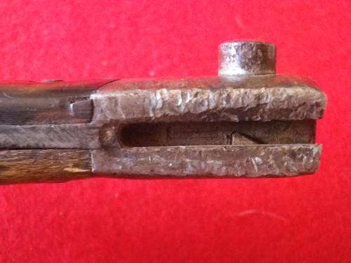 ITALIAN - P1891 WW1/2 CARCANO RIFLE BAYONET - MADE TERNI - CONDITION ISSUES (6072)