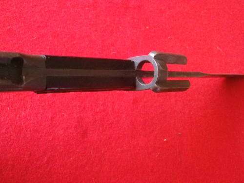 SA / RHODESIA M1 FAL TYPE A BAYONET + METAL SCABBARD - MADE BY FN - SA "UM" STAMP + No. - RARE(6075)