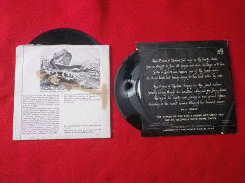 RHODESIA -  2 X SEVEN SINGLES - "VOICES OF RHODESIA" + "THE DEAFENING SILENCE"      (6183)