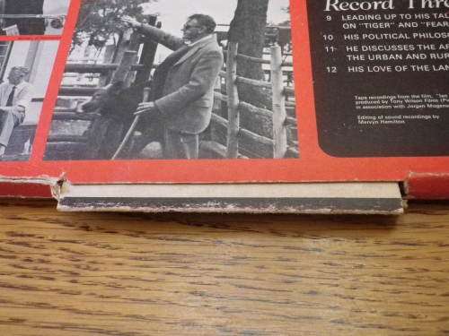 RHODESIA - "IAN DOUGLAS SMITH - THE MAN" 3 X LP SET - SIGNED BY IAN AND JANET SMITH - RARE    (6424)