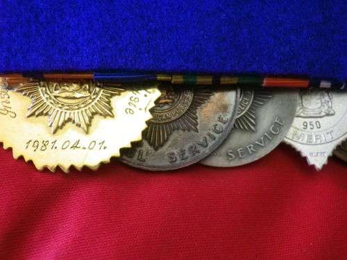 SAP / SWAPOL - GOOD BORDER WAR MEDAL GROUP AS NAMED (DECEASED) - SEE MORE INFO BELOW      (6279)