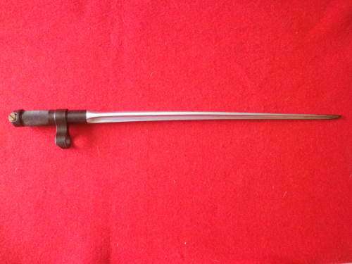 RHODESIAN BUSH WAR PICK UP - SKS / AK     "PIG STICKER"    BAYONET        (4193)