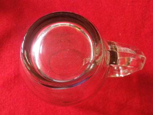 SADF - 32 BATTALION GLASS BEER MUG COMMEMORATING DISBANDMENT 26/3/1993    (1607)