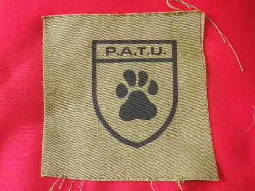 RHODESIA - BSAP PATU SHOULDER PATCH      (3616)