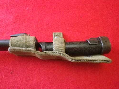 SA / RHODESIA -   R1 / FN BAYONET (BELGIAN MADE)  + PLASTIC SCABBARD, + FROG         (4286)