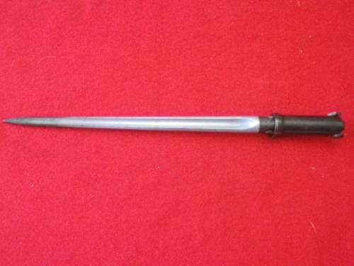 RHODESIAN BUSH WAR PICK UP - AK 47 EARLY PATT. SPIKE / PIG STICKER BAYONET - BLADE 23cm      (4322)