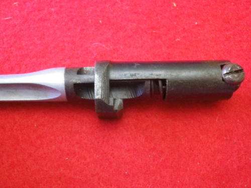 RHODESIAN BUSH WAR PICK UP - AK 47 EARLY PATT. SPIKE / PIG STICKER BAYONET - BLADE 23cm      (4322)