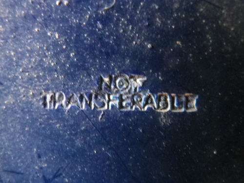 ROYAL AUTOMOBILE CLUB QC NUMBERED CAR BADGE - RHODESIA / SA - MADE METAL ART PTA.- RELISTED   (6503)
