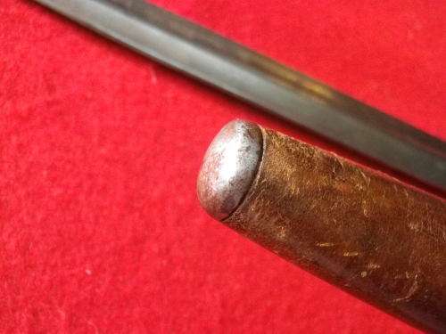 BRITISH LEE METFORD P1888 MK1 TYPE 2 RIFLE BAYONET - STAMPED "ILH" "EFT" ETC SEE BELOW (6576)