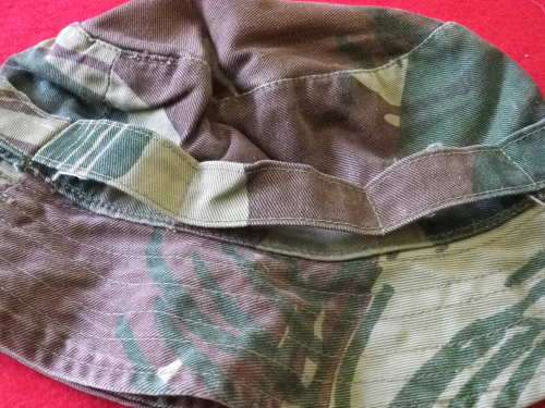 RHODESIA - BSAP ISSUE CAMO BUSH HAT - ALSO USED BY OTHER UNITS- INSCRIBED   RIM 57cm / 22.5" (4330)