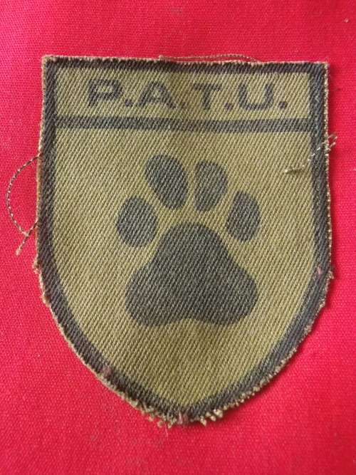 RHODESIA BSAP - PATU SHOULDER PATCH   (6747)