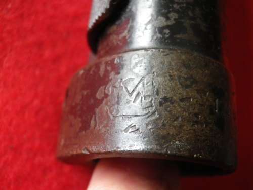 SA / RHODESIA -   R1 / FN BAYONET + PLASTIC SCABBARD, SERIAL NO 149370.   UNION MARK          (4353)