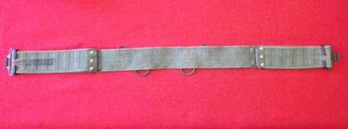 RHODESIAN - PATTERN 69 WEB BELT - MAX LENGTH 107cm / 42"  - INSCRIBED    (6814)