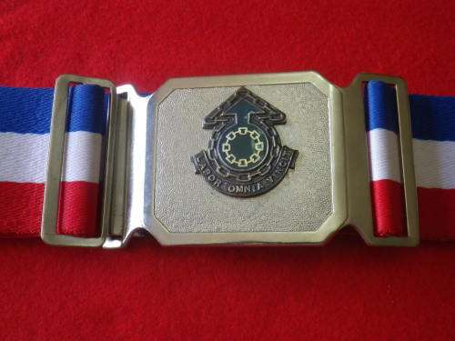SADF - ORDNANCE SERVICES CORPS - LOGISTICS COMMAND STABLE BELT. MAX 117CM / 46"     (1003)