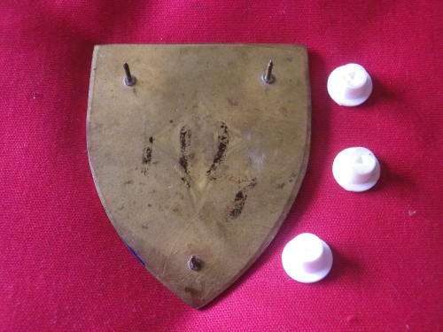 SADF - 11 FIELD POSTAL UNIT SHOULDER FLASH - ALL PINS - DINNES 4569         (7287)